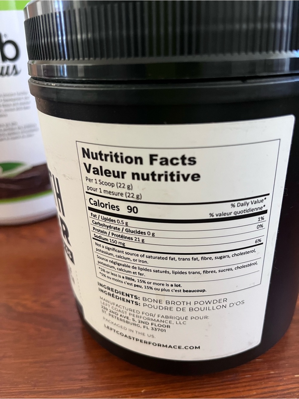 Bone Broth Powder - Black - Picture 3 of 4